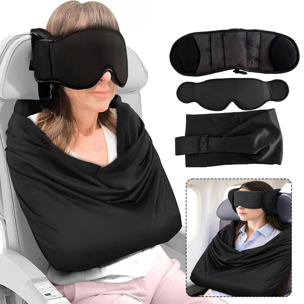 Travel Accessories Long Flight - طقم دعم النوم للسفر 3 في