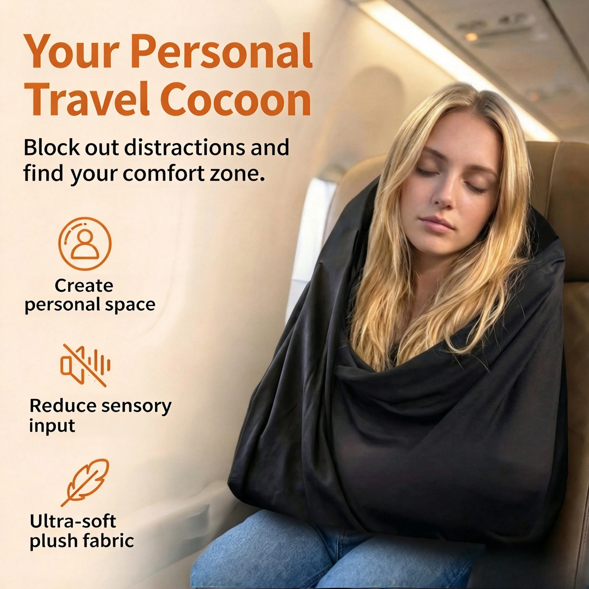 Travel Accessories Long Flight - قطعة واحدة: نظام دعم النوم في