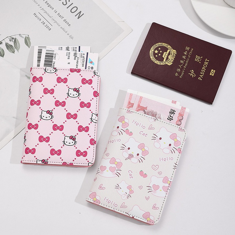 Travel Accessories India - غطاء جواز سفر نسائي من Hello