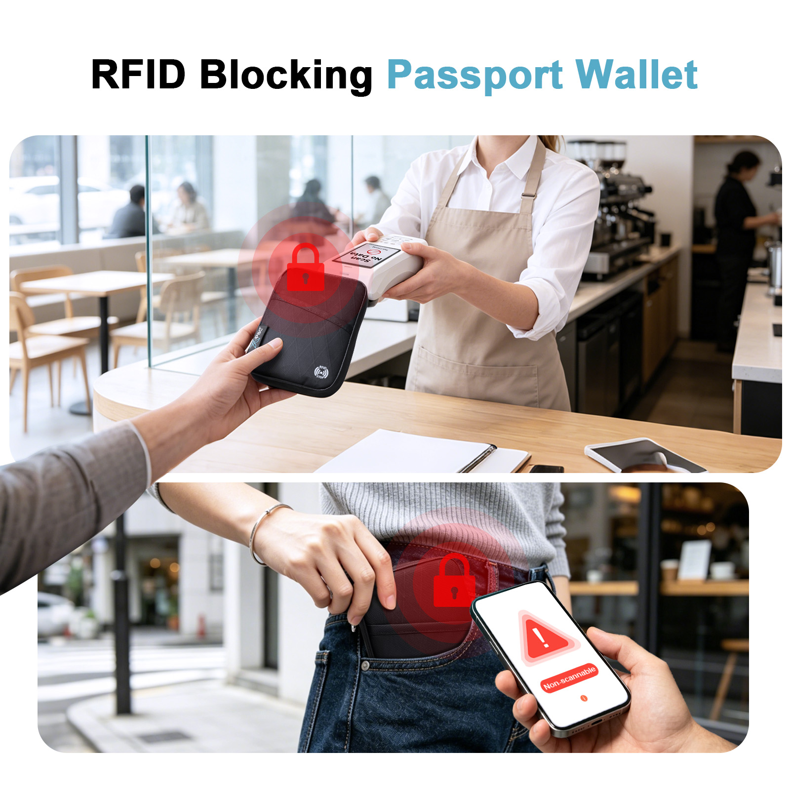حقيبة سفر صغيرة مضادة للسرقة م - مراجعة Travel Accessories Wallet وسعره