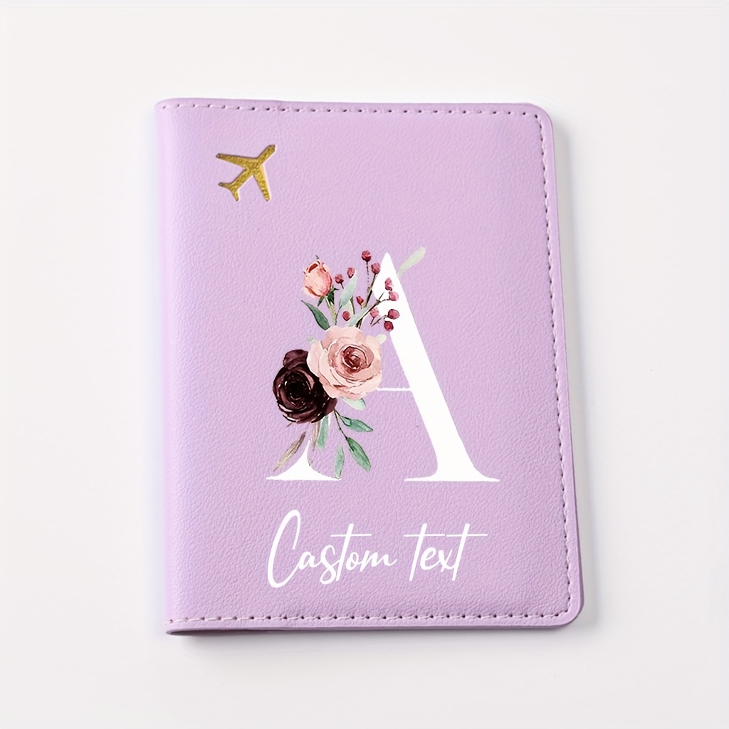 حافظة جواز سفر مخصصة مع الاسم  - مراجعة Travel Accessories Ideas وسعره