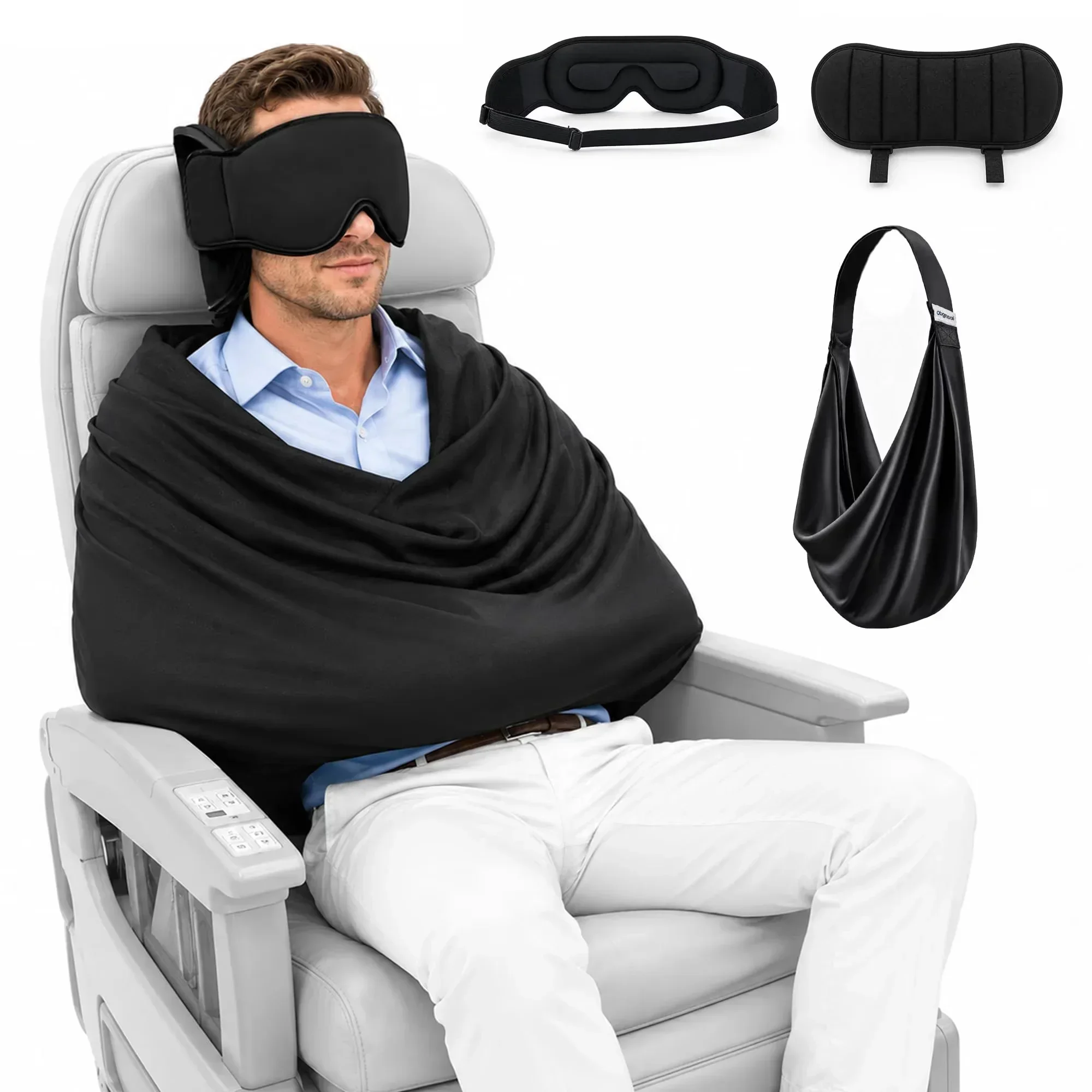 نظام دعم النوم في الطائرة 3 في - مراجعة Travel Accessories India وسعره