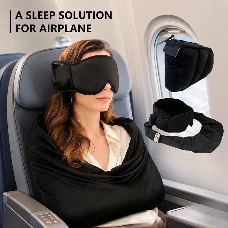 مجموعة دعم النوم للطائرة 3 في  - مراجعة Travel Accessories Long Flight وسعره