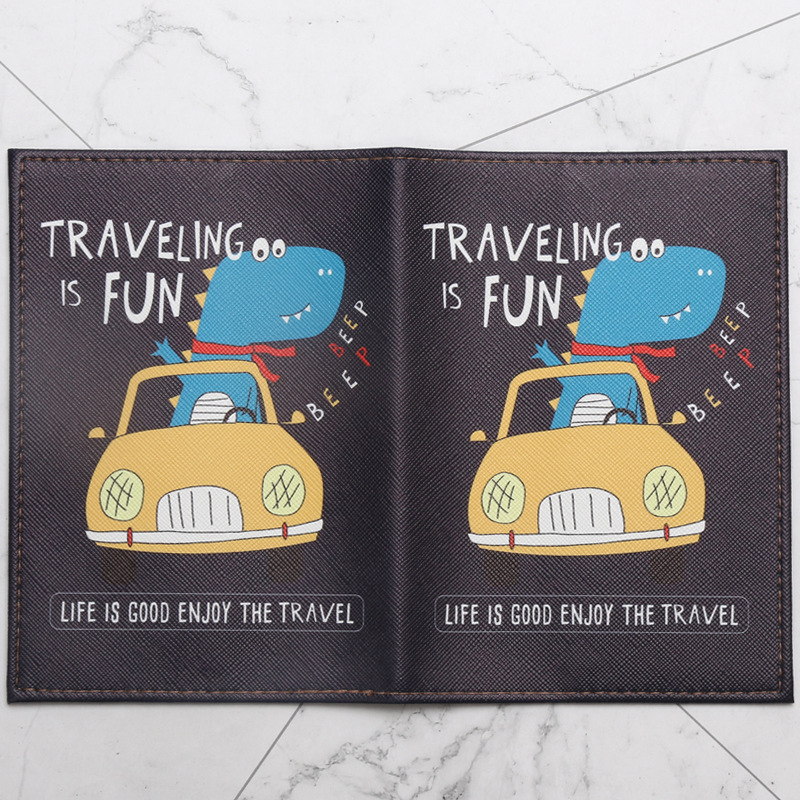 حافظة جواز سفر مطبوعة برسومات  - مراجعة Travel Accessories Wallet وسعره