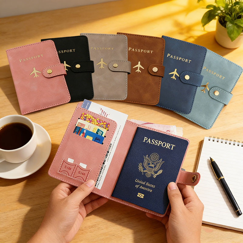 حافظة جواز سفر جلدية للسفر، مح - مراجعة Travel Accessories Wallet وسعره