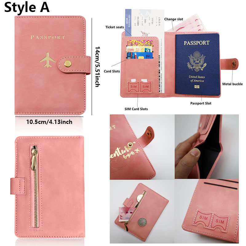 حافظة جواز سفر جلدية للسفر، مح - مراجعة Travel Accessories Wallet وسعره