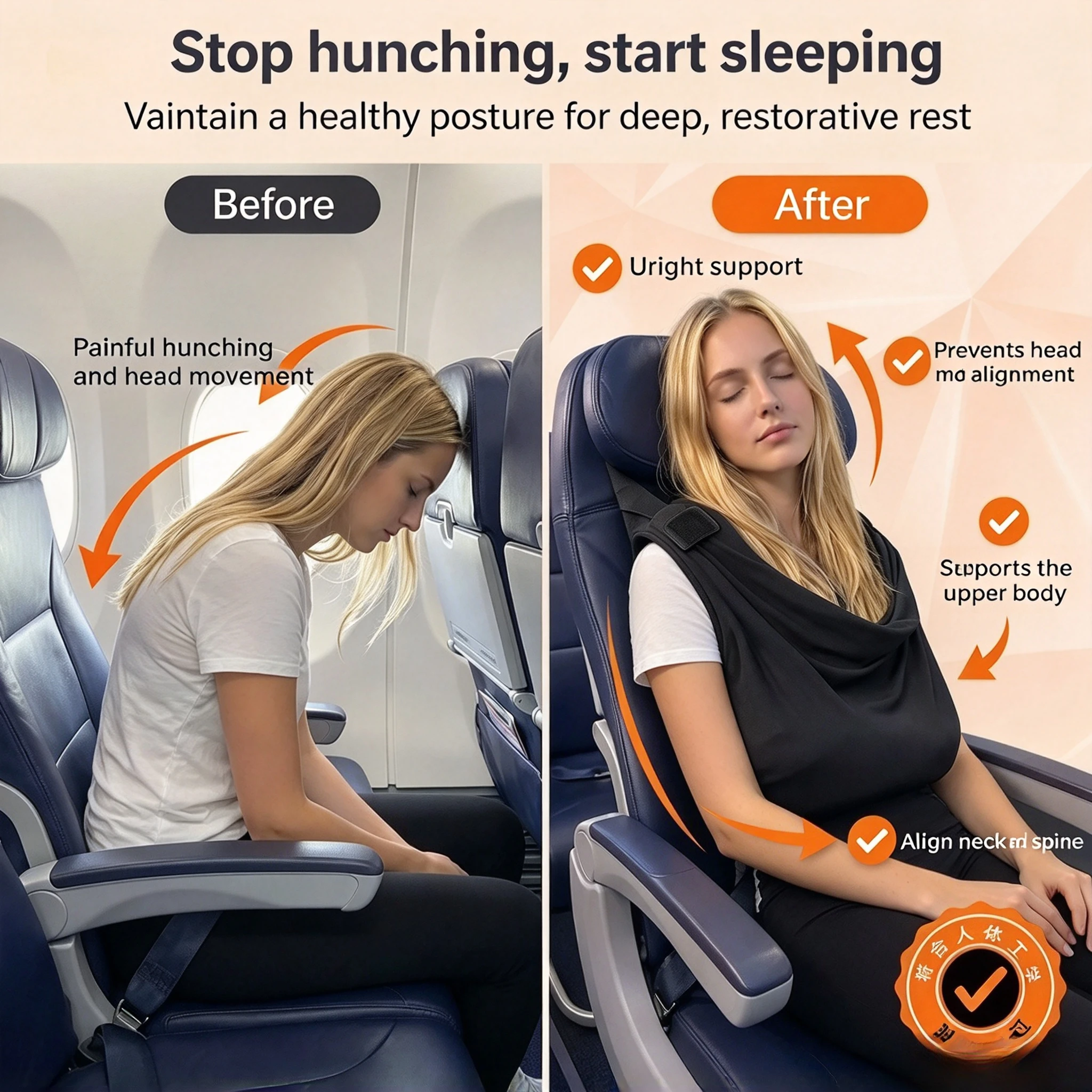 قطعة واحدة: نظام دعم النوم في  - مراجعة Travel Accessories Long Flight وسعره