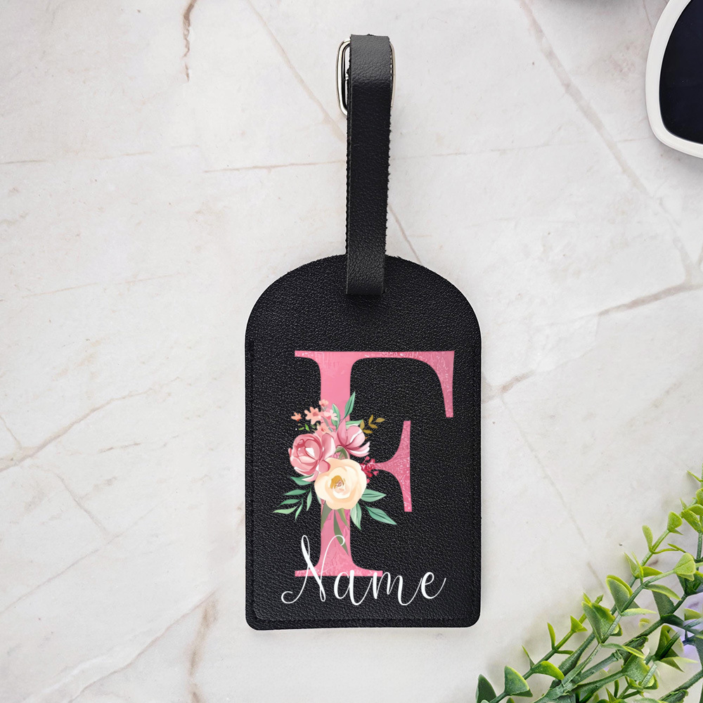 بطاقة أمتعة مخصصة باللون الورد - مراجعة Travel Accessories As Gifts وسعره