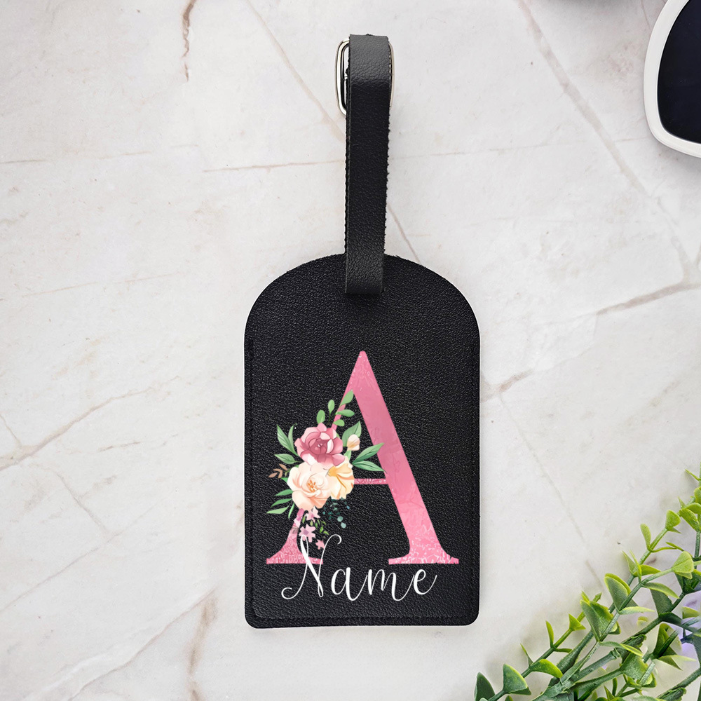 بطاقة أمتعة مخصصة باللون الورد - مراجعة Travel Accessories As Gifts وسعره