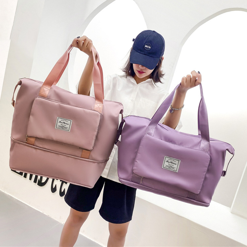 حقيبة سفر قابلة للطي قابلة للت - مراجعة Travel Accessories Organizer Bag وسعره