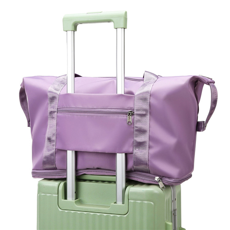 حقيبة سفر قابلة للطي قابلة للت - مراجعة Travel Accessories Organizer Bag وسعره