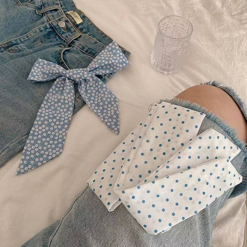 وشاح طويل بسيط بتصميم كوري، بل - مراجعة Travel Accessories Aesthetic وسعره
