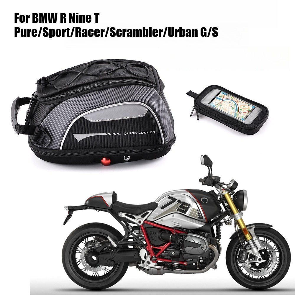 حقيبة خزان لسيارات BMW R NineT - مراجعة Luggage Cover Protector وسعره